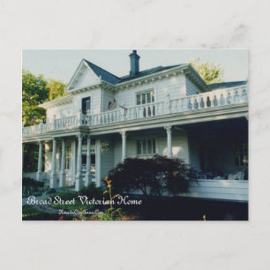 Nevada City Tours Ca. Broad Street Victoriaans Hom Briefkaart