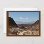 Nevada Desert Briefkaart (Voorkant / Achterkant)