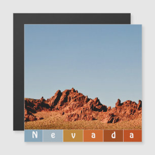 Nevada Desert Magnetic Card