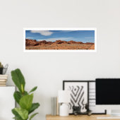 Nevada Desert Skyline Panoramic Poster (Thuiskantoor)