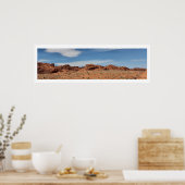 Nevada Desert Skyline Panoramic Poster (Keuken)