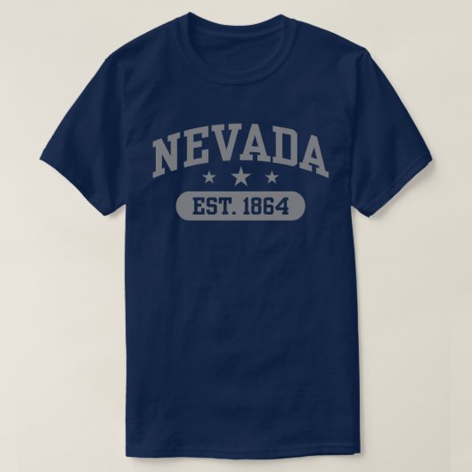 Nevada Est. 1864 T-shirt (Design voorkant)