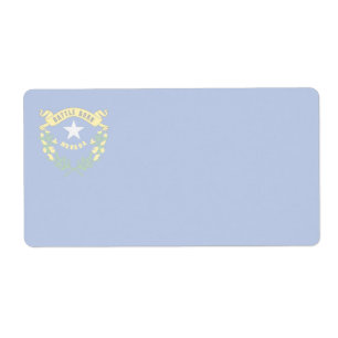 Nevada Faint Flag Verzendlabel