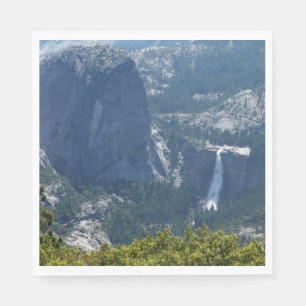 Nevada Falls vanaf de Panorama Trail Servetten