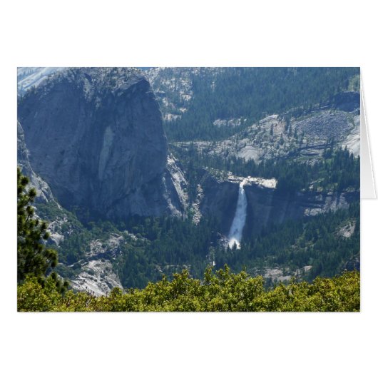 Nevada Falls vanuit de Panorama Trail (Voorkant Horizontaal)