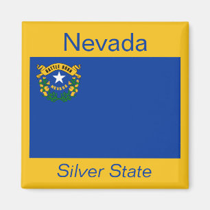 Nevada Flag Magnet Magneet