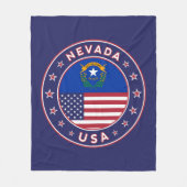 Nevada Fleece Deken (Voorkant)