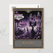 Nevada | Gotische kunst Briefkaart (Voorkant / Achterkant)