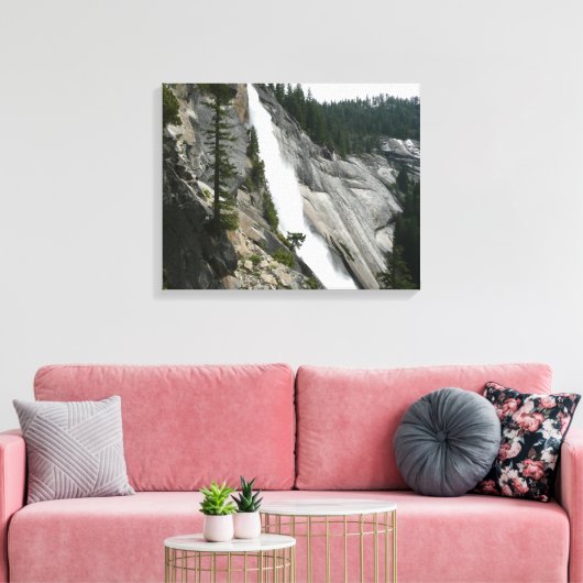 Nevada-Herfsten in Yosemite National Park Canvas Afdruk (Insitu (Woonkamer))
