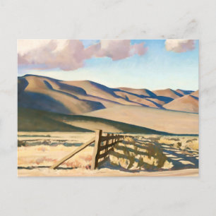 "Nevada Hills" door Maynard Dixon Briefkaart