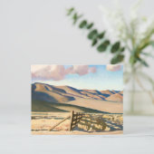 "Nevada Hills" door Maynard Dixon Briefkaart (Staand voorkant)