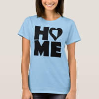 Nevada Home Heart State Tees T-Shirt