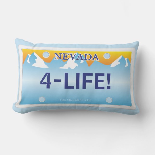 Nevada kentekens kussen (Voorkant)