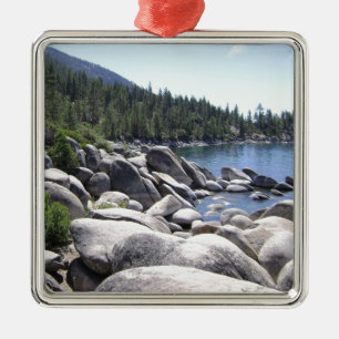 Nevada - Lake Tahoe Landschap Metalen Ornament