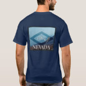 Nevada Landscape Poster T-shirt (Achterkant)
