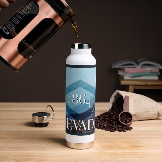 Nevada Landscape Poster Waterfles (Koffie)