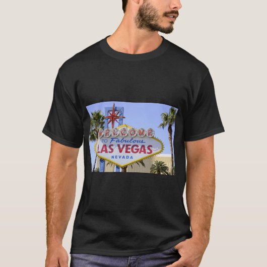 Nevada Las Vegas Welkom T-shirt (Voorkant)
