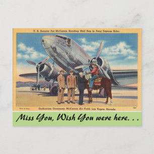 Nevada, McCarran Air Field, Las Vegas Briefkaart