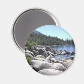 Nevada: Meer van Tahoe Magneet (Voorkant / Achterkant)
