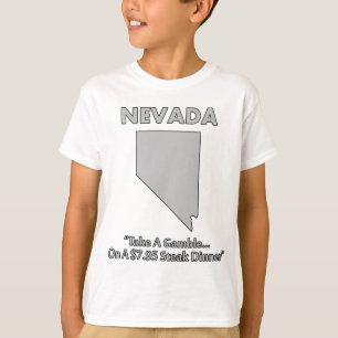 Nevada - Neem een kans... op een diner van $7,95 T-shirt