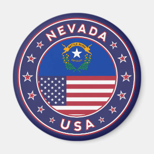 Nevada, Nevada-telefoonzaak, Nevada-sticker, Magneet