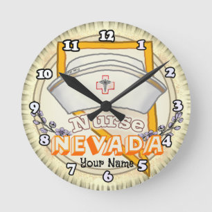 Nevada Nurse Ronde Klok