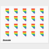 nevada pride . ronde sticker (Vel)