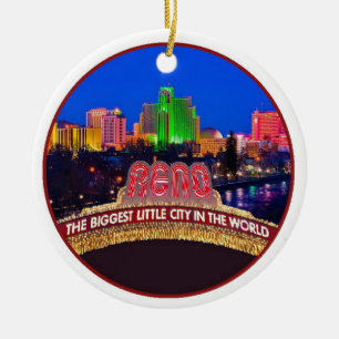 NEVADA Reno Keramisch Ornament