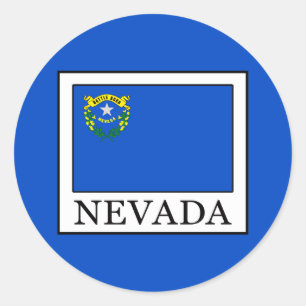 Nevada Ronde Sticker