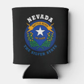 NEVADA SILVER STATE FLAG BLIKJESKOELER (Achterkant)