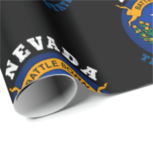 NEVADA SILVER STATE FLAG CADEAUPAPIER