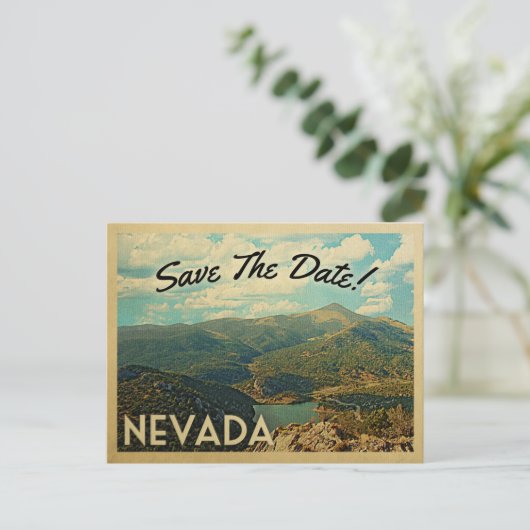 Nevada sparen de Datum  Briefkaarten (Staand voorkant)