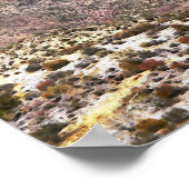 Nevada Spirit Mountains Landscape Art Style Poster (Hoek)