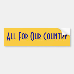 Nevada Staatsmotto Bumpersticker