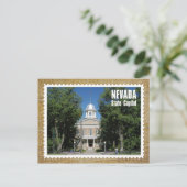 Nevada State Capitol Building, Carson City Briefkaart (Staand voorkant)
