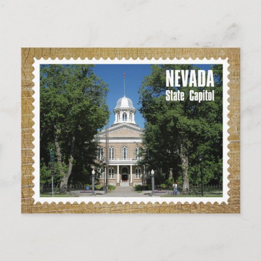 Nevada State Capitol Building, Carson City Briefkaart (Voorkant)