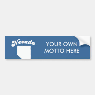 NEVADA STATE MOTTO T-SHIRT T-shirt Bumpersticker