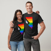 Nevada State Pride LGBTQ Progress Pride T-shirt (Unisex)