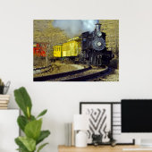 Nevada State Railroad Museum Train #25 Poster (Thuiskantoor)