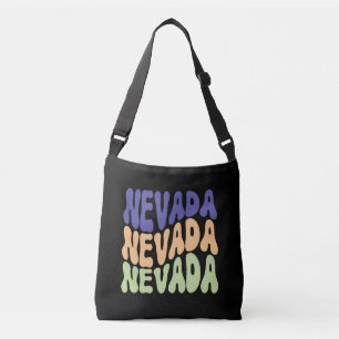 Nevada State USA Retro design Crossbody Sacs