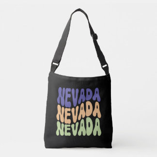 Nevada State USA Retro ontwerpt Crossbody Bags Tas