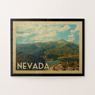 Nevada State Vintage Travel Legpuzzel