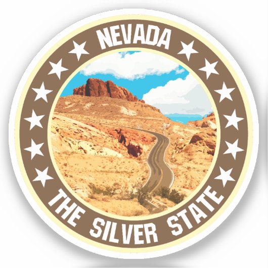 Nevada Sticker (Voorkant)