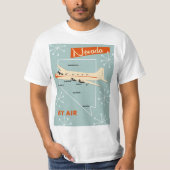Nevada -stijlreisposter t-shirt (Voorkant)