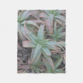 Nevada succulenten fleece deken (Voorkant)