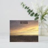 Nevada Sunset Briefkaart (Staand voorkant)