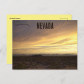 Nevada Sunset Briefkaart (Voorkant / Achterkant)