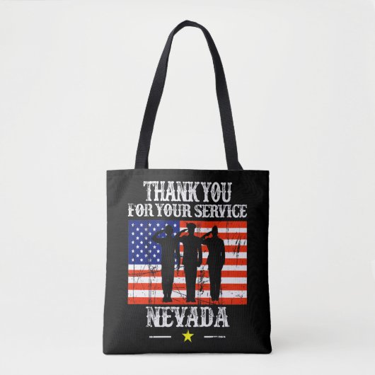 Nevada USA Amérique Sac fourre-tout des États-Unis (Devant)