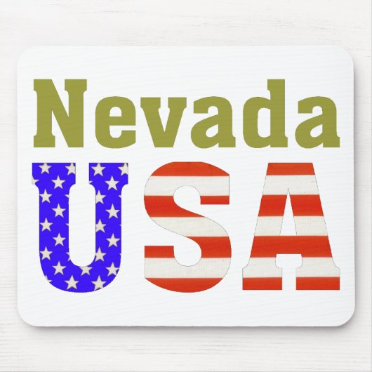 Nevada USA! Muismat (Voorkant)
