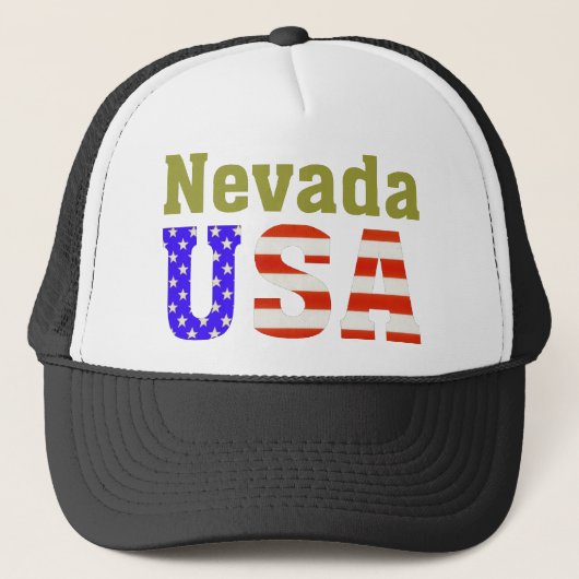 Nevada USA! Trucker Pet (Voorkant)